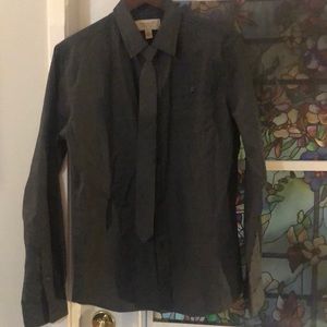 Heritage 1981 Men dress shirt with tie